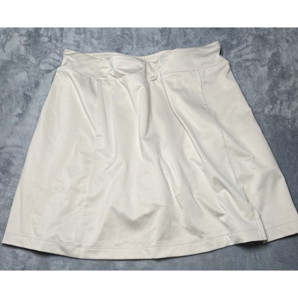 Lady Hagen golf skort tan sz L summer pickleball tennis hiking athleisure travel